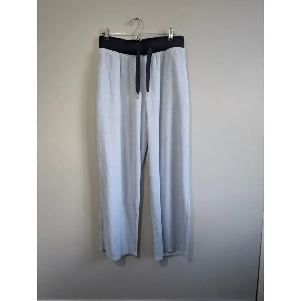 Target Black History Month Wide Leg Lounge Pants Light Blue Plus Size 1X NWT